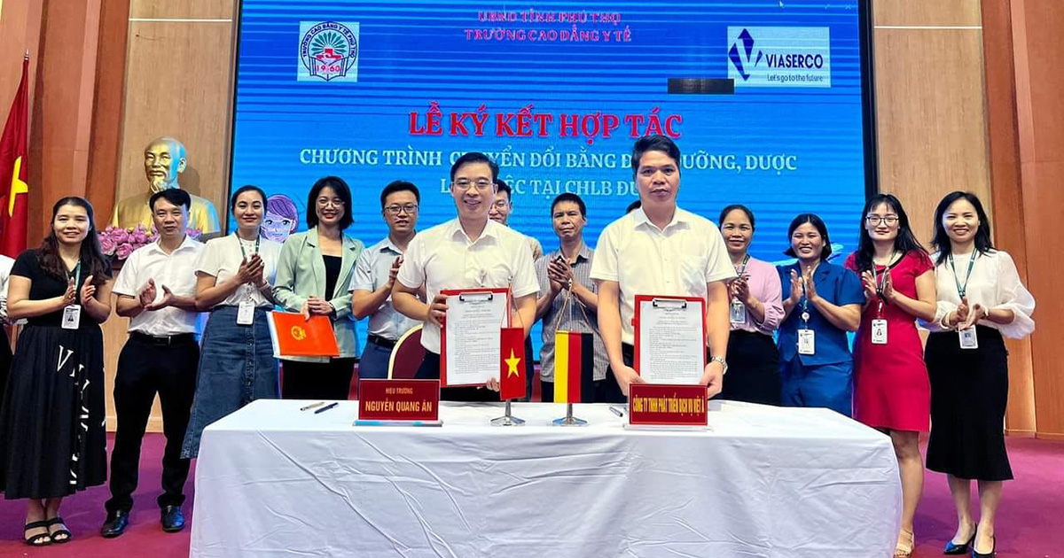Lễ ký kết chương trình hợp tác tuyển dược sĩ bệnh viện, tuyển dụng điều dưỡng bệnh viện với Trường Cao đẳng dược Phú Thọ